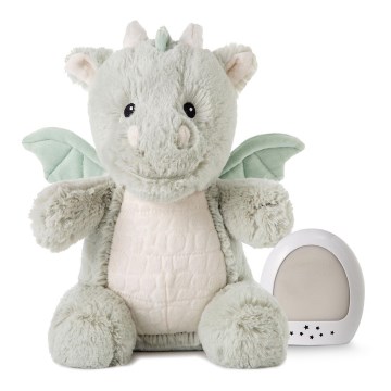 Cloud B - Uspávačik s melódiou a svetlom drak + USB