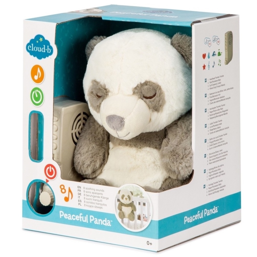 Cloud B - Uspávadlo s melódiou 2xAA panda