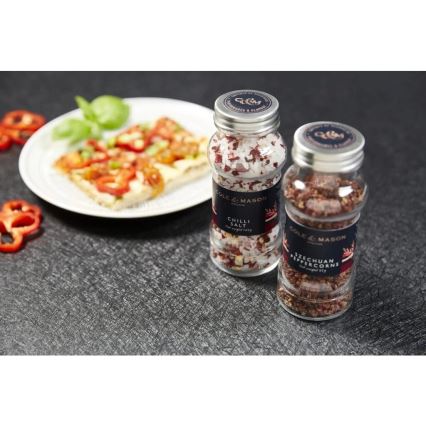 Cole&Mason - Darčeková sada Aromatic chilli soli a sečuánskeho koremia