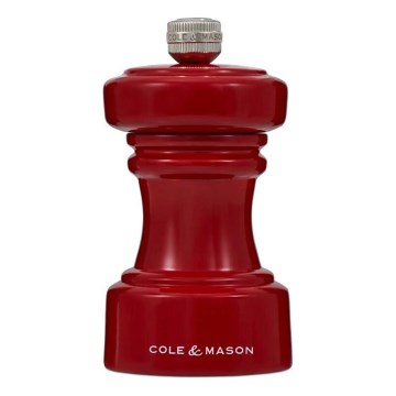 Cole&Mason - Mlynček na korenie HOXTON 10,4 cm buk/červená