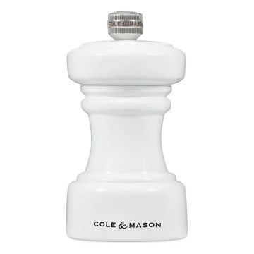 Cole&Mason - Mlynček na korenie HOXTON 10,4 cm buk/lesklá biela