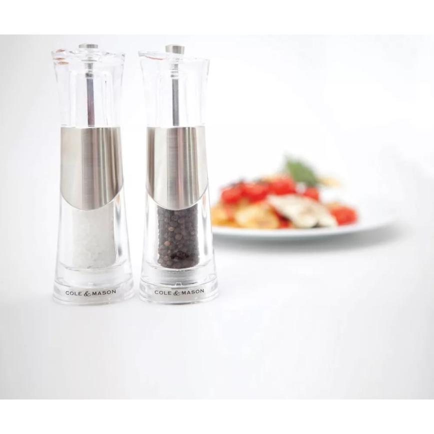 Cole&Mason - Mlynček na soľ BOBBI 18,5 cm