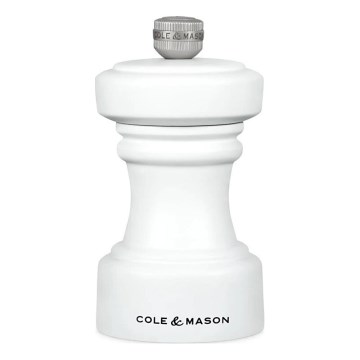 Cole&Mason - Mlynček na soľ HOXTON 10,4 cm buk/matná biela