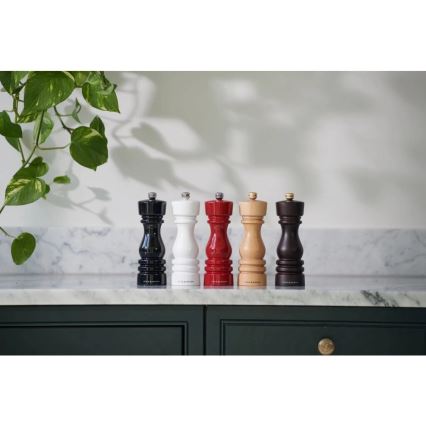 Cole&Mason - Mlynček na soľ LONDON 18 cm buk/biela