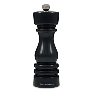 Cole&Mason - Mlynček na soľ LONDON 18 cm buk/čierna