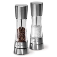 Cole&Mason - Sada mlynčekov na soľ a korenie DERWENT 2 ks 19 cm lesklý chróm