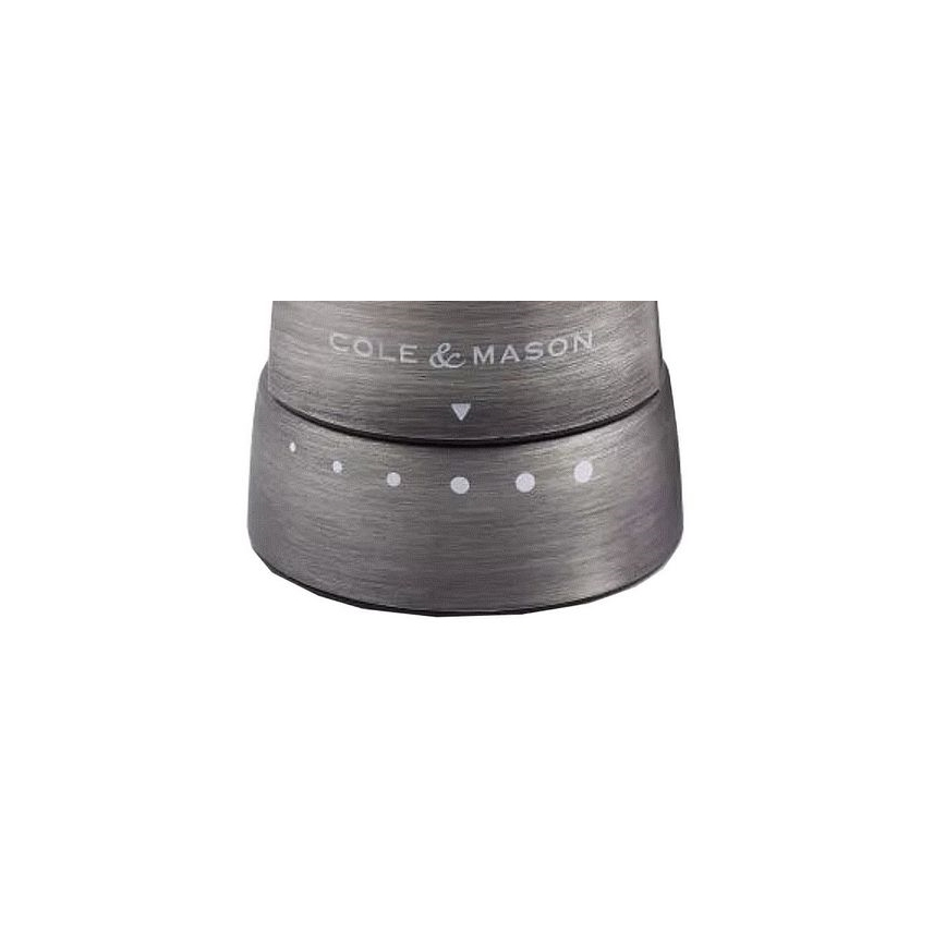 Cole&Mason - Sada mlynčekov na soľ a korenie DERWENT 2 ks 19 cm matný chróm
