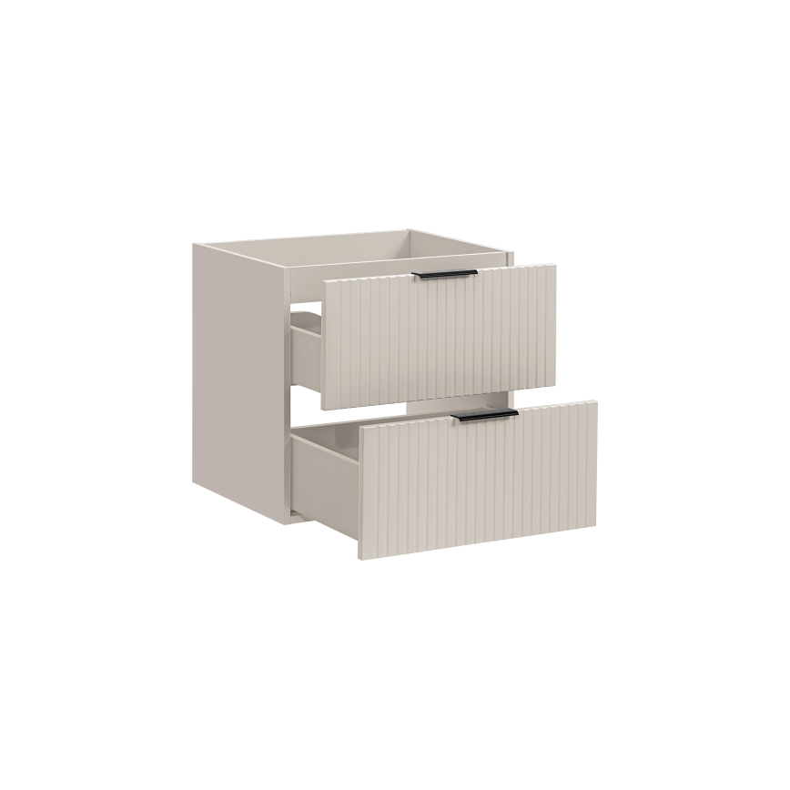COMAD ADEL CASHMERE 82-60-2S - Kúpeľňová skrinka pod umývadlo ADEL 57x60,2 cm béžová