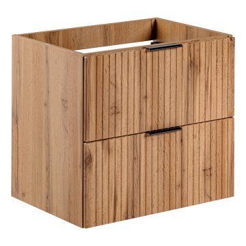 COMAD ADEL OAK 82-60-B-2S - Kúpeľňová skrinka pod umývadlo ADEL 57 x 60,2 cm dub