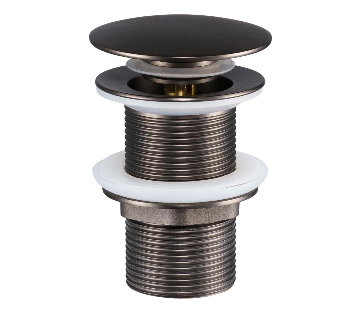 COMAD COMAD CLICK-CLACK T201GG-3 - Umývadlový výpust CLICK-CLACK pr. 7 cm šedá