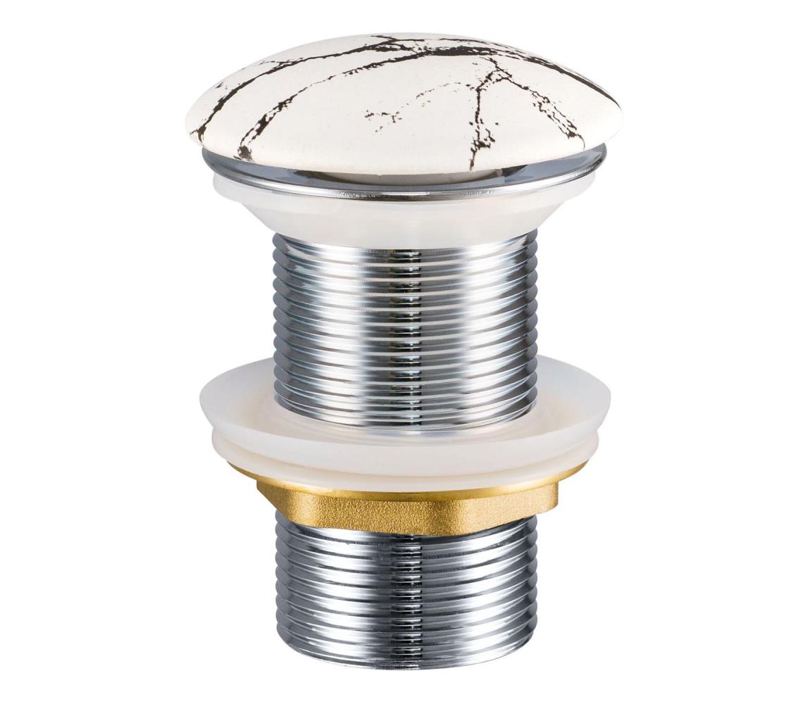 COMAD COMAD CLICK-CLACK T201M-W17-3 -Umývadlový výpust CLICK-CLACK pr. 7 cm matná biela