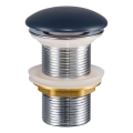 COMAD CLICK-CLACK T201MNB-3 - Umývadlový výpust CLICK-CLACK pr. 7 cm matná námornicka modrá
