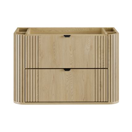 COMAD OVALIA CREMONA 82-80-46-2S - Kúpeľňová skrinka pod umývadlo OVALIA 52x80 cm, dekor dub Cremona