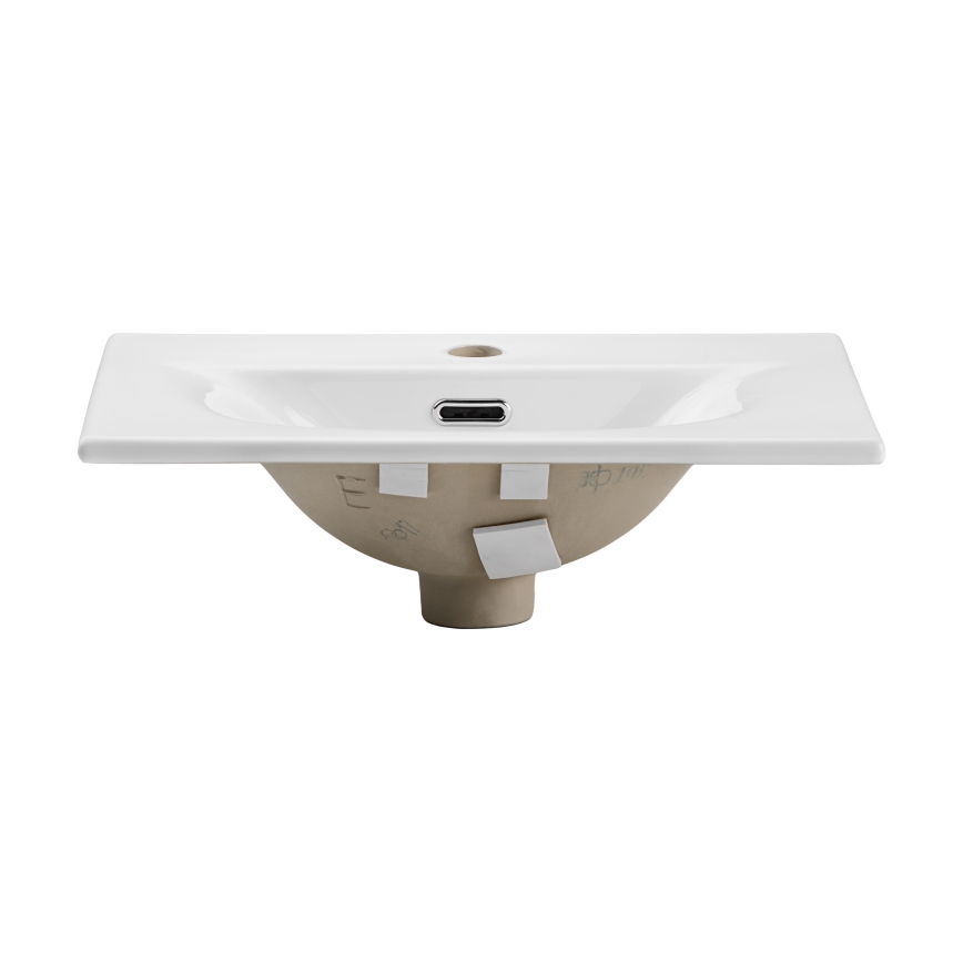COMAD SKY 3 50CM DP ( E-8099-3-50 ) - Zápustné umývadlo SKY 51x40 cm keramika/matná biela