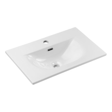 COMAD SKY 3 60CM DP ( E-8099-3-60 ) - Zápustné umývadlo SKY 61x40 cm keramika/matná biela