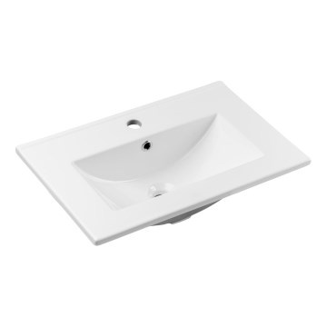 COMAD UM-2060RB DANCE 60-DP - Zápustné umývadlo DANCE 62x40 cm keramika/matná biela