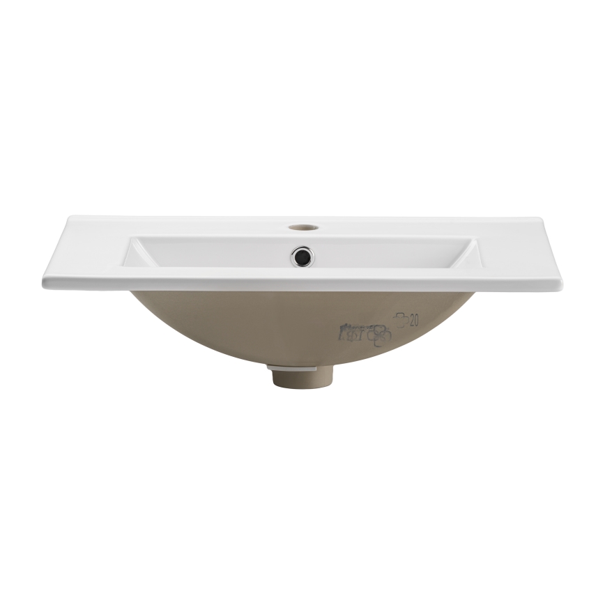 COMAD UM-2060RB DANCE 60-DP - Zápustné umývadlo DANCE 62x40 cm keramika/matná biela