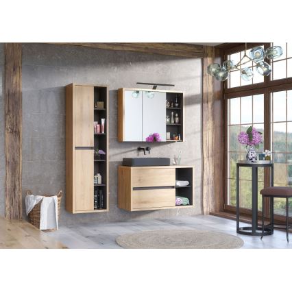COMAD UM-6276 SLIM 40 ŠEDÁ DP - Umývadlo na dosku SLIM 37x37 cm keramika/matná sivá