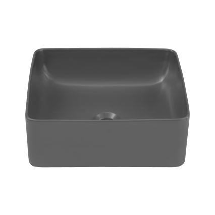 COMAD UM-6276 SLIM 40 ŠEDÁ DP - Umývadlo na dosku SLIM 37x37 cm keramika/matná sivá