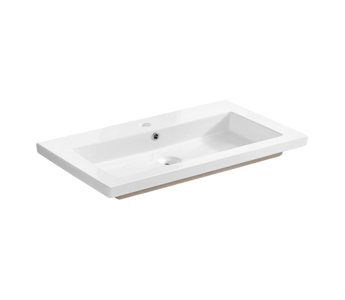COMAD UM-8070 SPIRIT 80 DP - Zápustné umývadlo SPIRIT 46x81 cm biela UM-8070 SPIRIT 80 DP