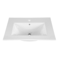 COMAD UM-CFP LAVA 60D - Zapustené umývadlo LAVA 61x46 cm keramika/lesklá biela