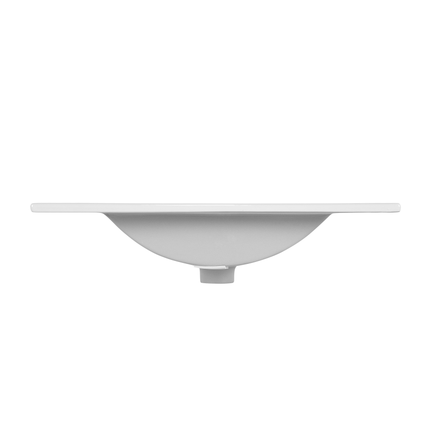 COMAD UM-CFP LAVA 80D - Zapustené umývadlo LAVA 81x46 cm keramika/lesklá biela
