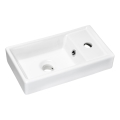 COMAD UM-VEDEA 40 - Umývadlo na dosku VEDEA 40x22 cm keramika/lesklá biela