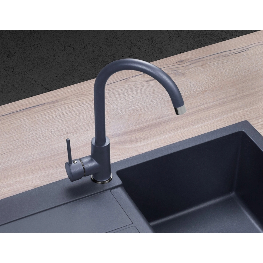 Concept BDG3334DG - Drezová batéria 33,5 cm granit/tmavosivá