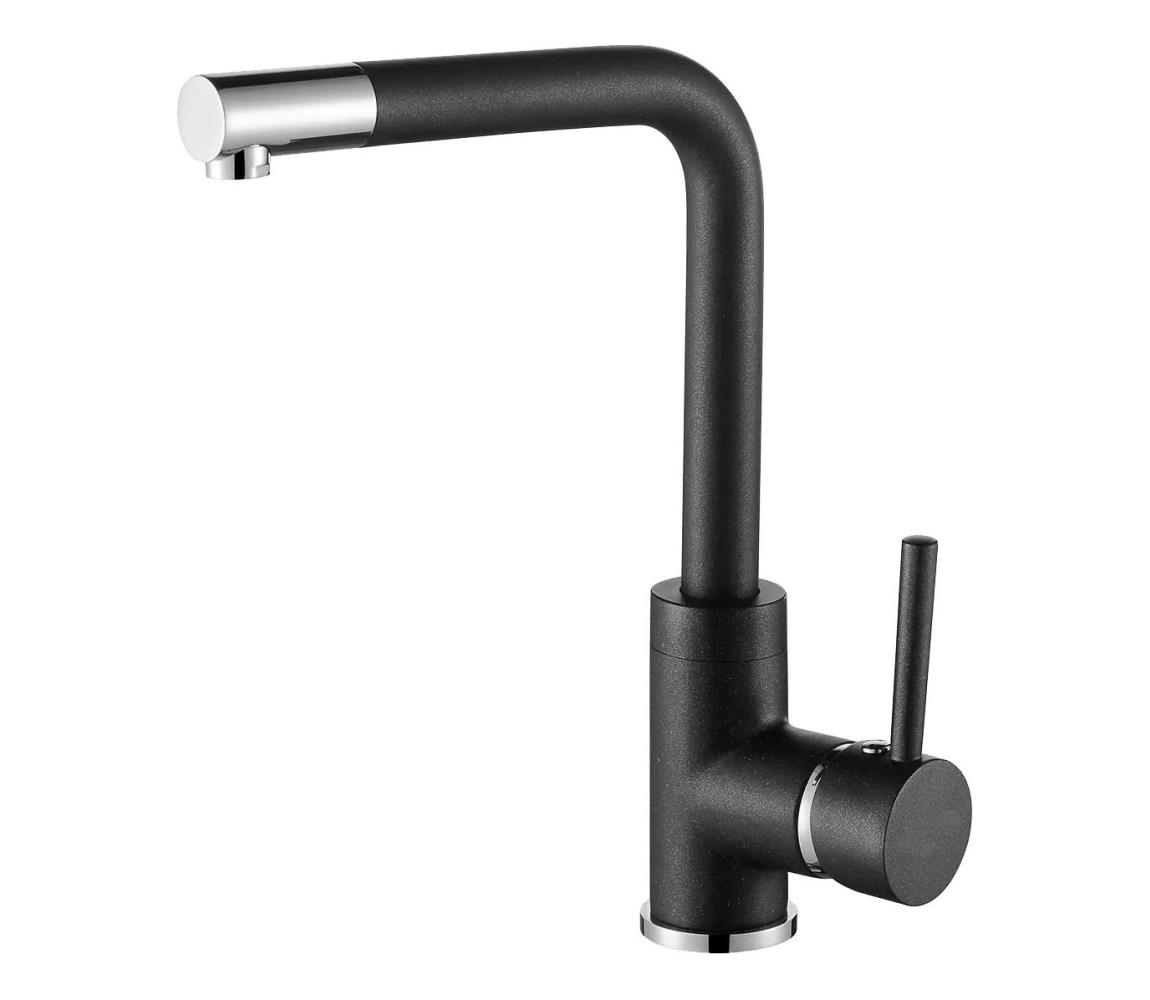 Concept BDG4327BC - Drezová batéria 27,3 cm granit/čierna BDG4327BC