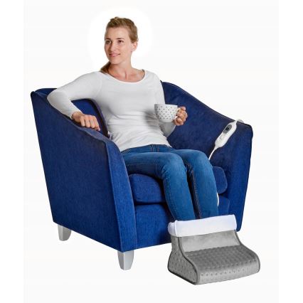 Concept BV1020 - Elektrická vyhrievaná topánka 100W/230V 30x30 cm sivá/biela