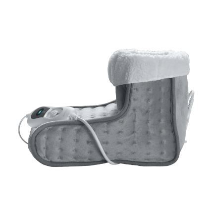 Concept BV1020 - Elektrická vyhrievaná topánka 100W/230V 30x30 cm sivá/biela