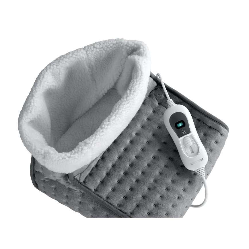 Concept BV1020 - Elektrická vyhrievaná topánka 100W/230V 30x30 cm sivá/biela