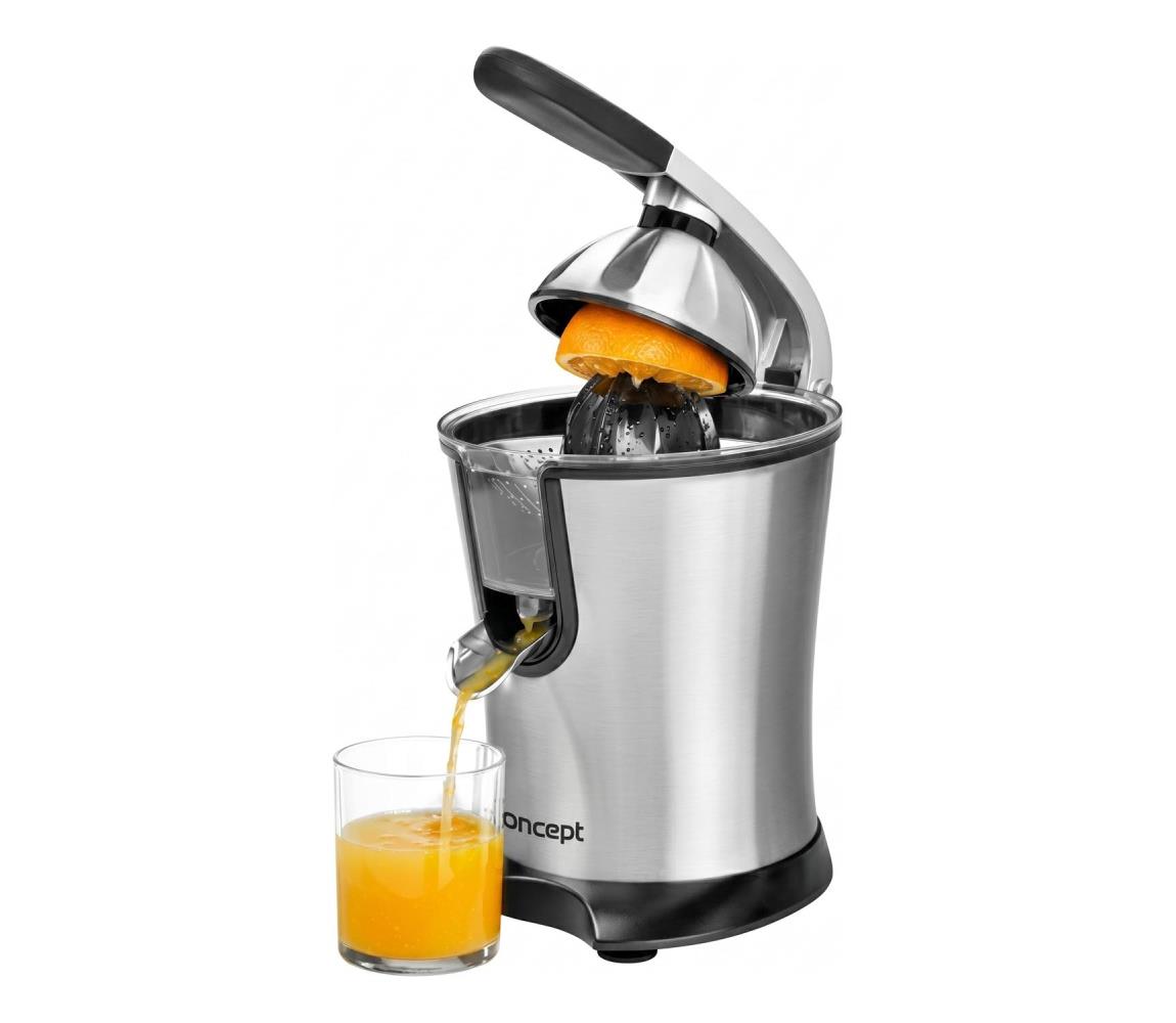 Concept CE3520 - pákový odšťavovač na citrusy, 0,75 l, 160W/230V, nerezové prevedenie ce3520
