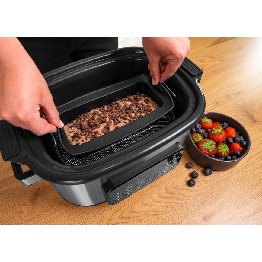 Concept CK9000 - Multifunkčný elektrický hrniec 6 l 10 v 1 1250 W/230 V nerezový