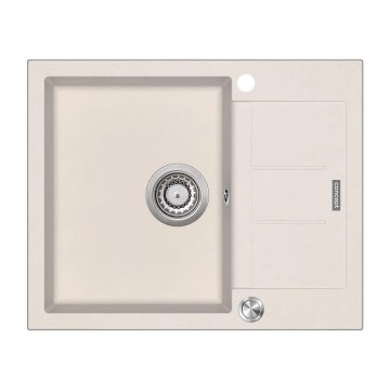 Concept DG05C45BE - Kuchynský drez CUBIS 50x62 cm granit/béžový