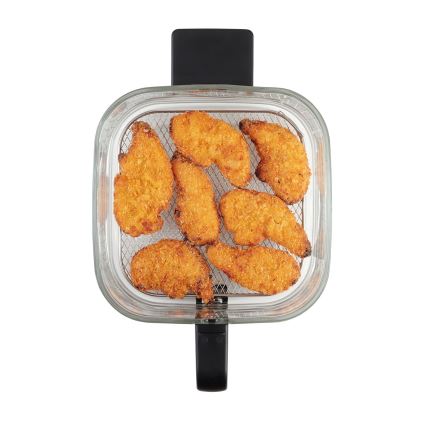 Concept FR5500 - Teplovzdušná fritéza GLASS & FAST 5,5 l 1200W/230V čierna