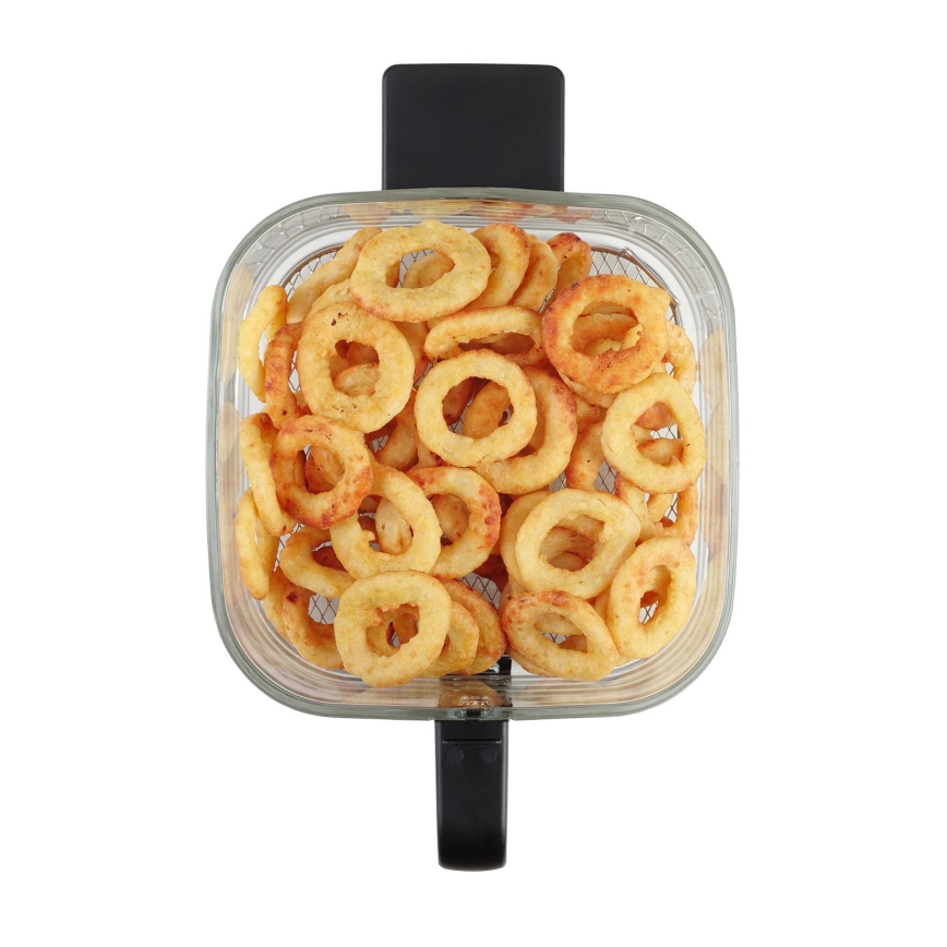 Concept FR5500 - Teplovzdušná fritéza GLASS & FAST 5,5 l 1200W/230V čierna