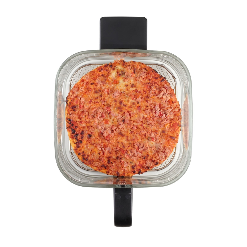 Concept FR5500 - Teplovzdušná fritéza GLASS & FAST 5,5 l 1200W/230V čierna