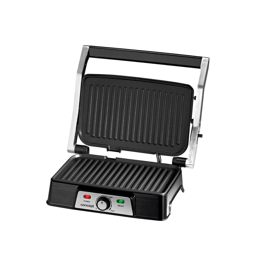 Concept ge2005 - Kontaktný gril 1500W/230V nerez/čierna