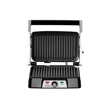 Concept ge2005 - Kontaktný gril 1500W/230V nerez/čierna