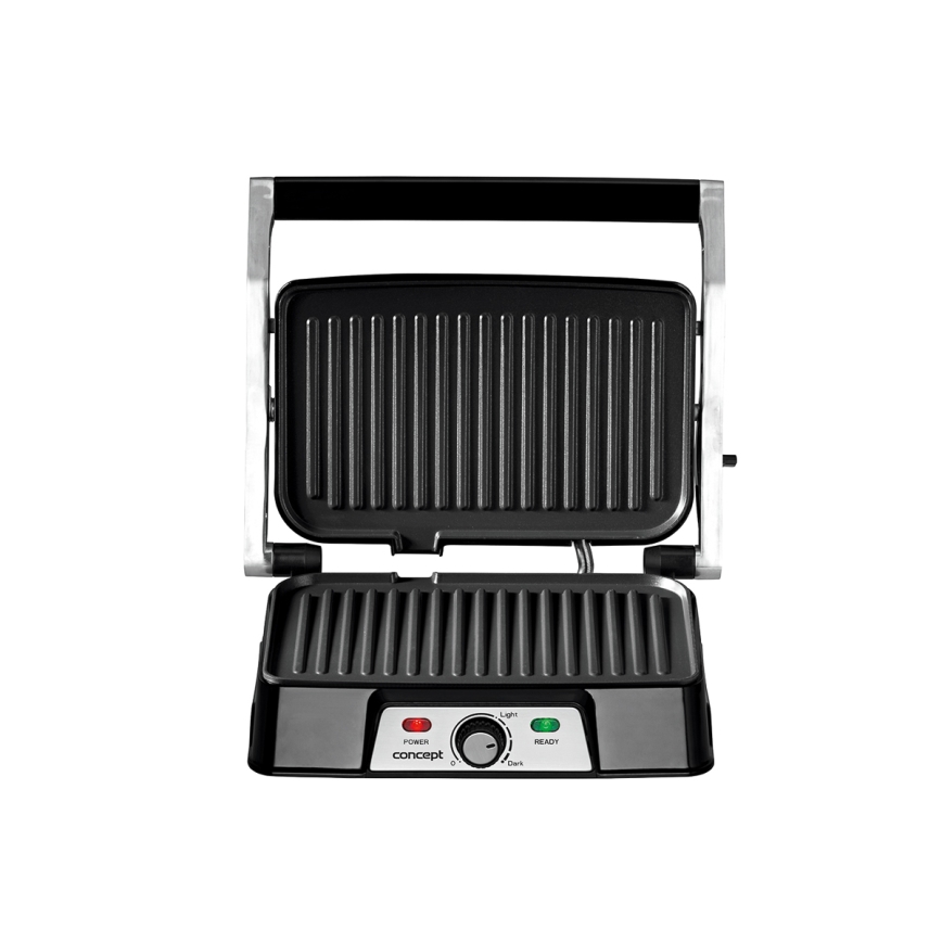 Concept ge2005 - Kontaktný gril 1500W/230V nerez/čierna