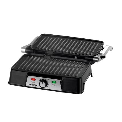 Concept ge2005 - Kontaktný gril 1500W/230V nerez/čierna