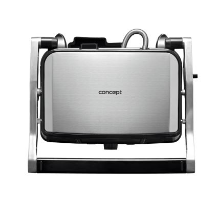 Concept ge2005 - Kontaktný gril 1500W/230V nerez/čierna