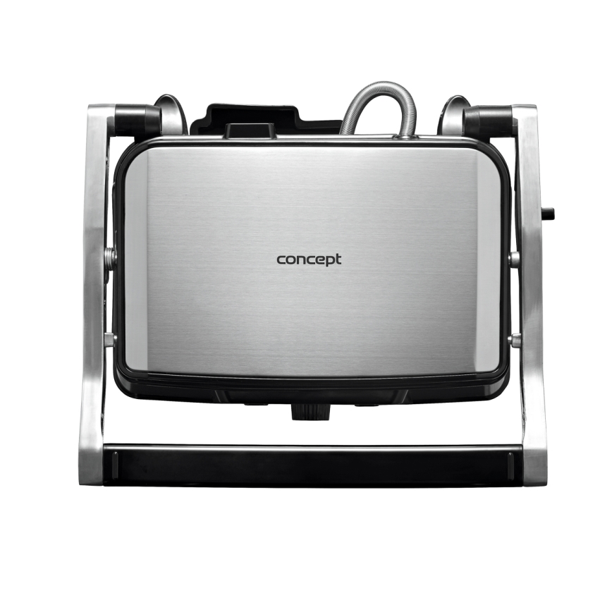 Concept ge2005 - Kontaktný gril 1500W/230V nerez/čierna