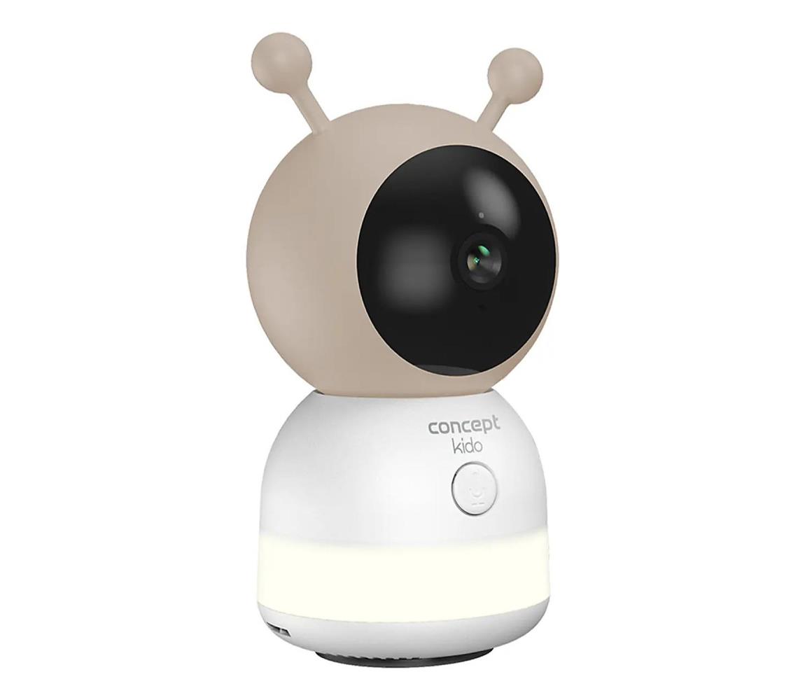 Concept KD4000 - Inteligentná detská chôvička SMART KIDO 4,5W/230V Wi-Fi béžová KD4000