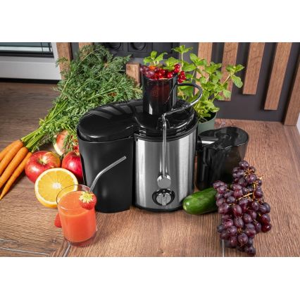 Concept LO7095 - Odstredivý odšťavovač 1000W/230V čierna/nerez