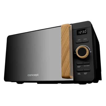 Concept MT3520bc - Mikrovlnná rúra 800 W/230 V, 20 l, čierna