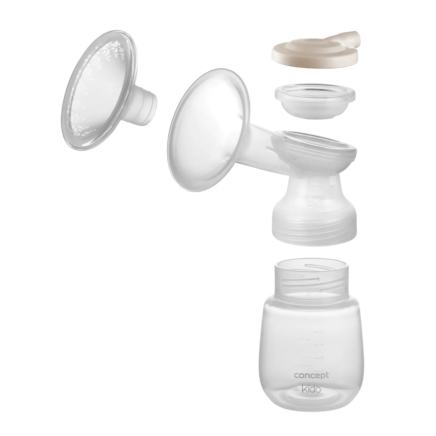 Concept OM4000 - Elektrická odsávačka materského mlieka 2v1 KIDO biela