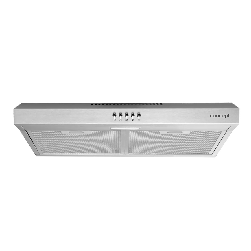 Concept OPP1260ss - závesný digestor 59,5 cm, nerezové prevedenie