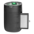 Concept OV1210 - Odvlhčovač a čistička vzduchu PERFECT AIR 1 l 45W/230V čierna